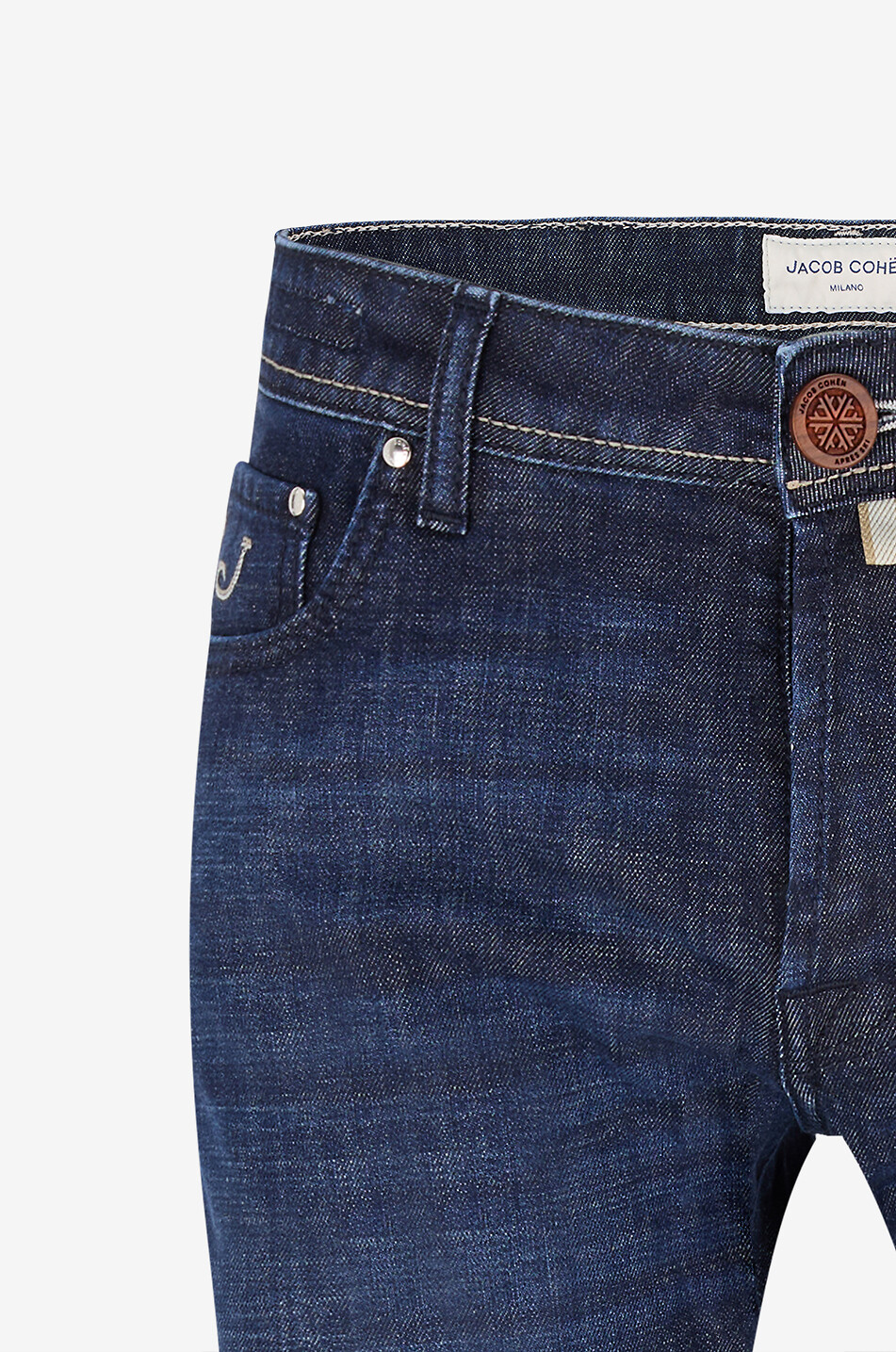 JACOB COHEN Jean brut regular-slim Bard Après-Ski Homme BLEU MOYEN 3