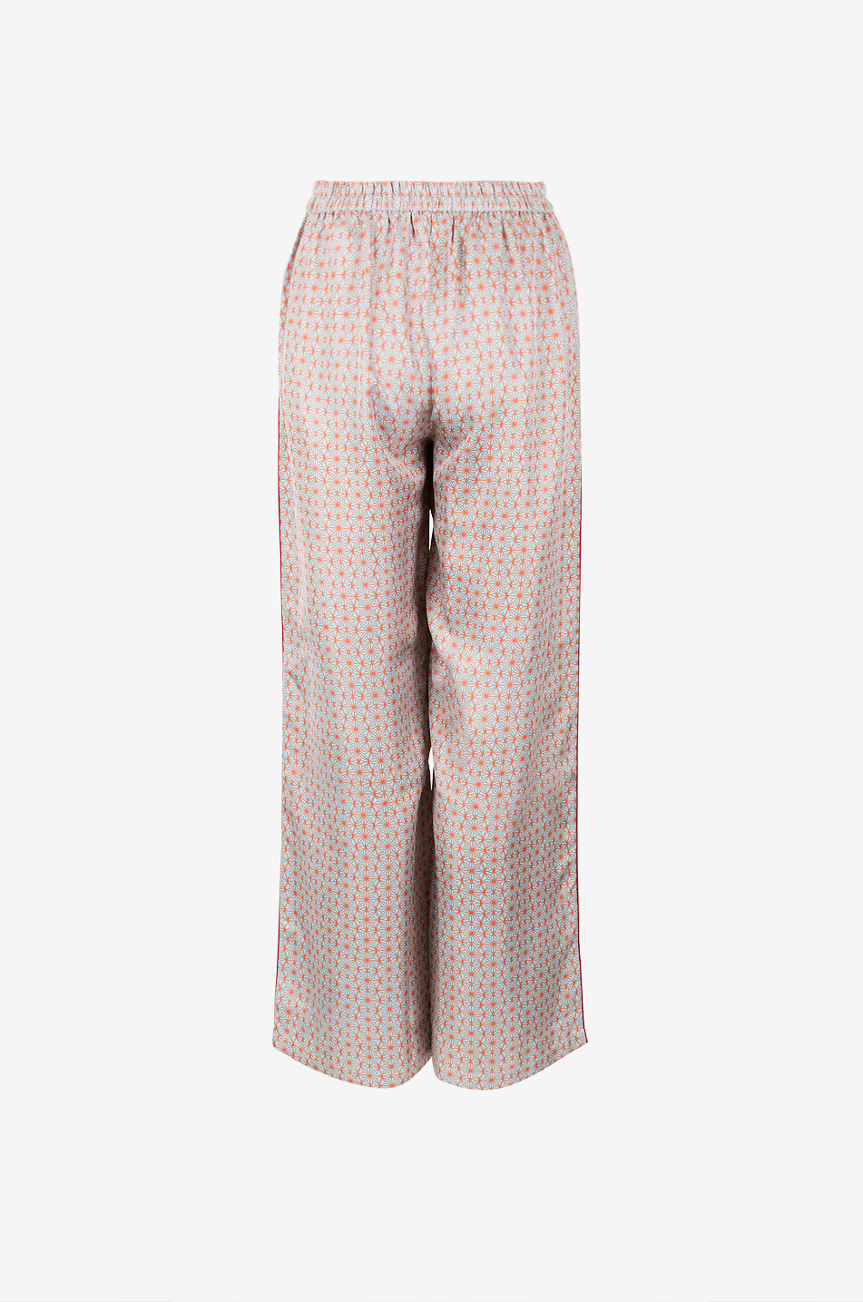 KARMA ON THE ROCKS Ary printed silk satin shawl collar pyjamas Women MULTI COLOURED 4