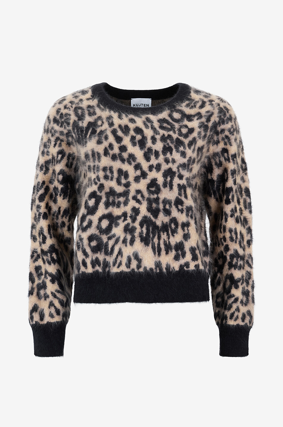 KUJTEN Caroline cashmere leopard spot jumper Women MULTI COLOURED 1
