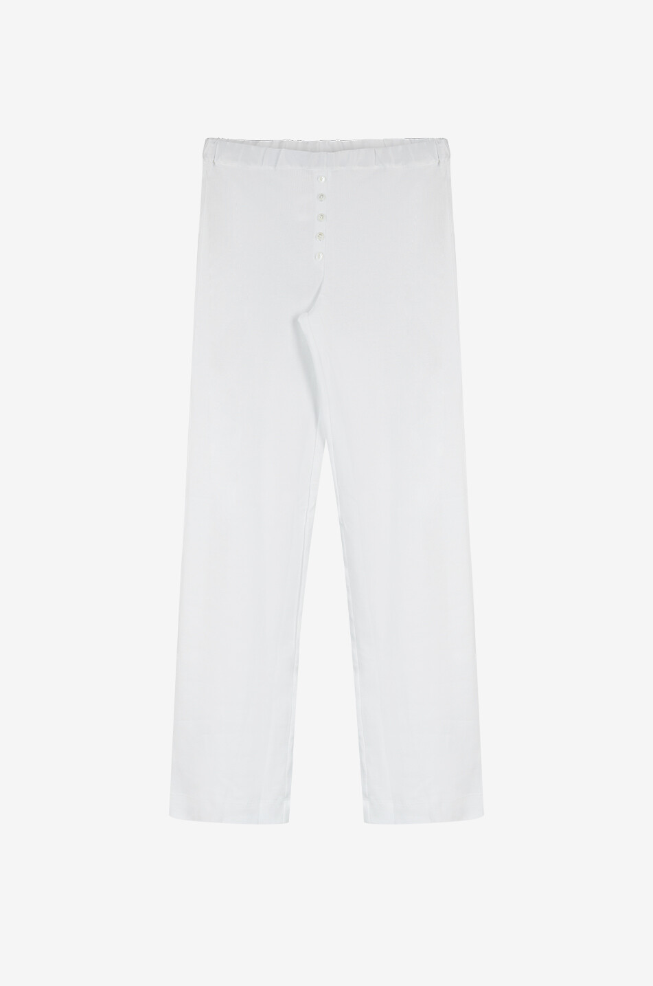 LALIDE A PARIS Pantalon de pyjama Clara Femme BLANC CASSE 1