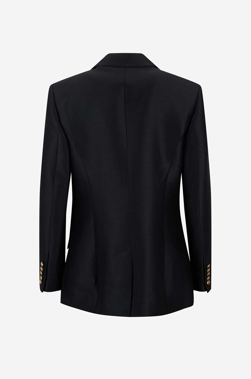 ZIMMERMANN Einreihiger Blazer aus Wolle und Seide Hypnotic Damen SCHWARZ 2