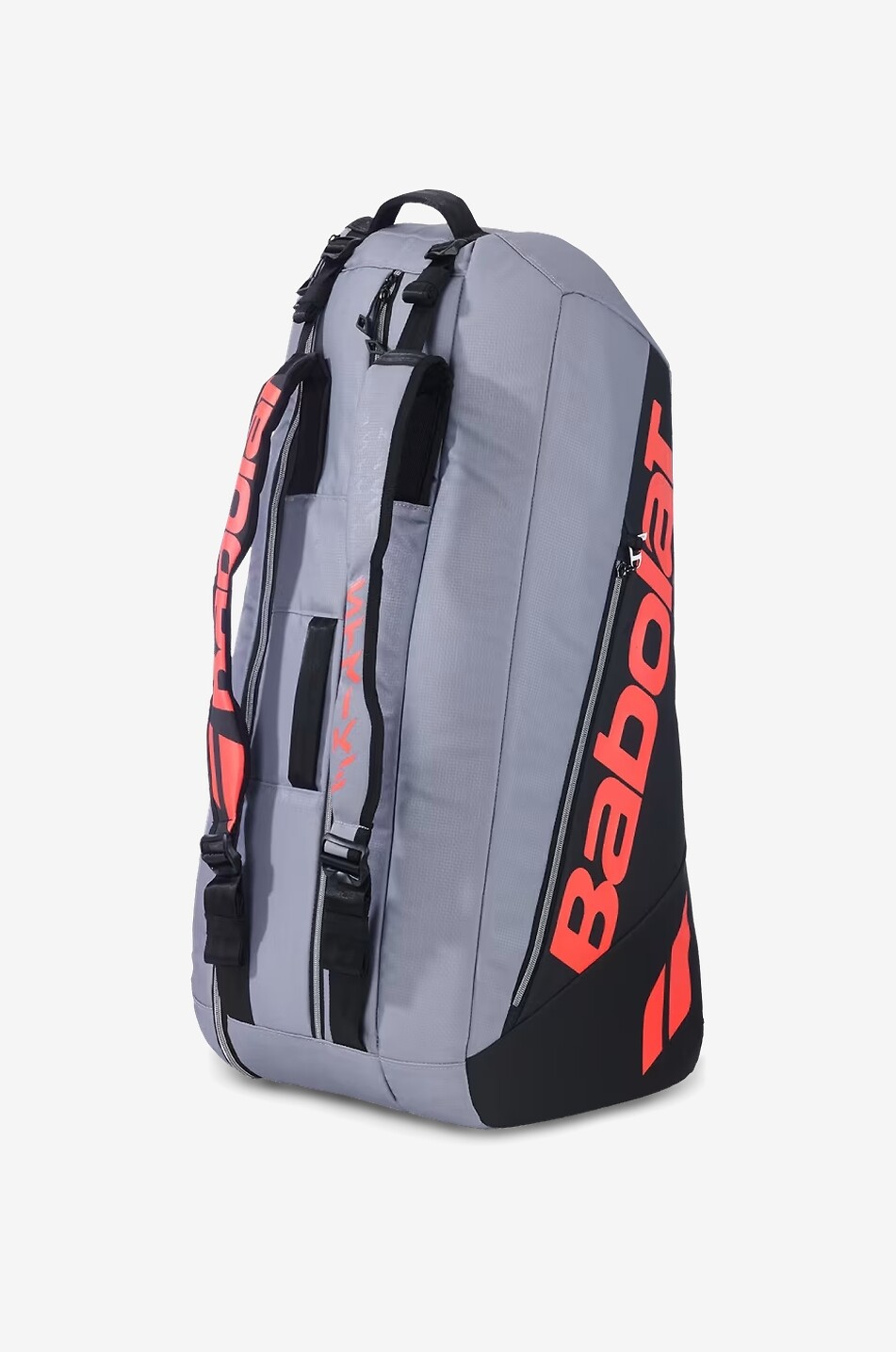 BABOLAT Pure Strike RH6 technical fabric tennis racket bag Unisex GREY 2