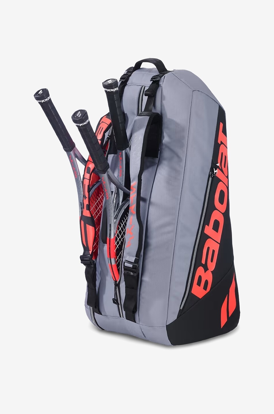BABOLAT Pure Strike RH6 technical fabric tennis racket bag Unisex GREY 3