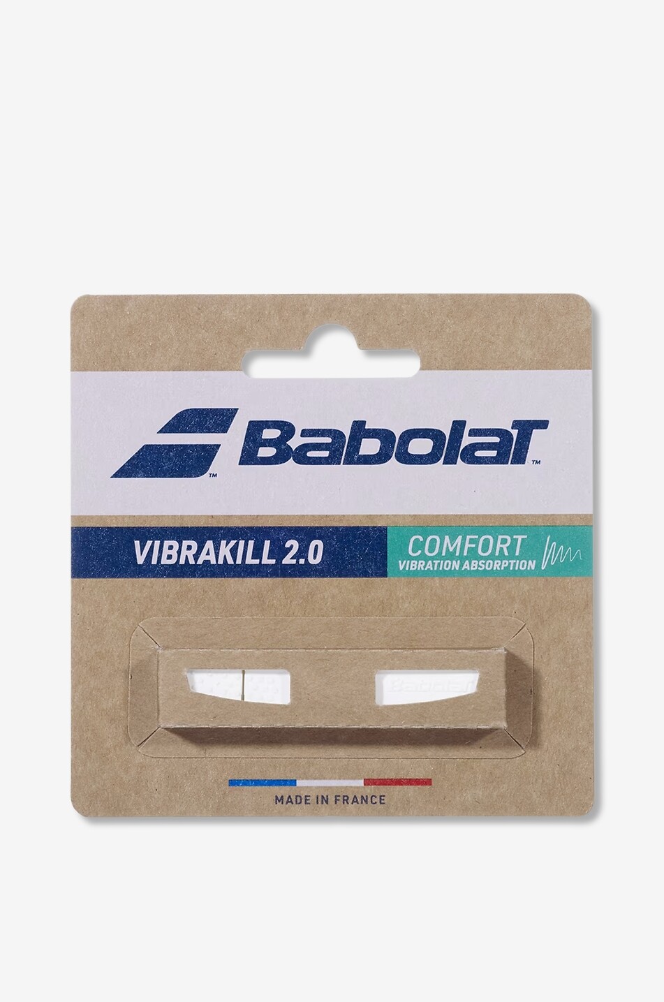 BABOLAT Antivibrationsschutz für Tennisschläger Vibrakill 2.0 Unisex WEISS 2