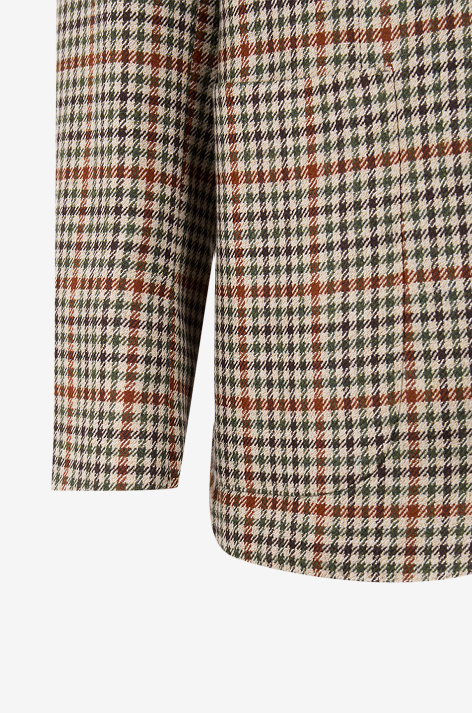 BONGENIE Blazer aus Wolle und Kaschmir mit Hahnentrittmuster Herren BUNT 4