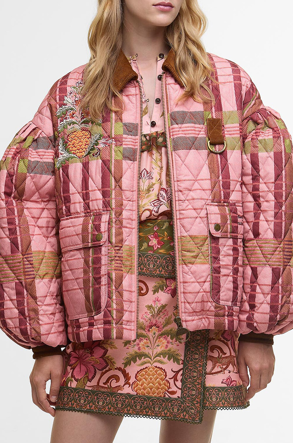 Veste matelassée vintage Phat Farm homme XL coupe décontractée capuche