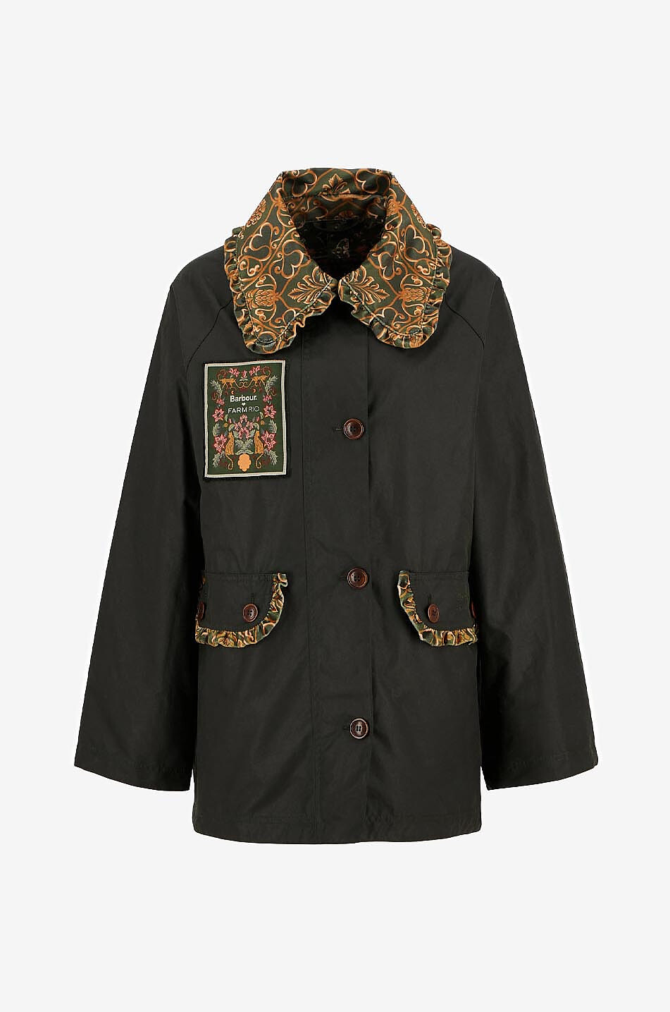 Maria-Clara waxed jacket