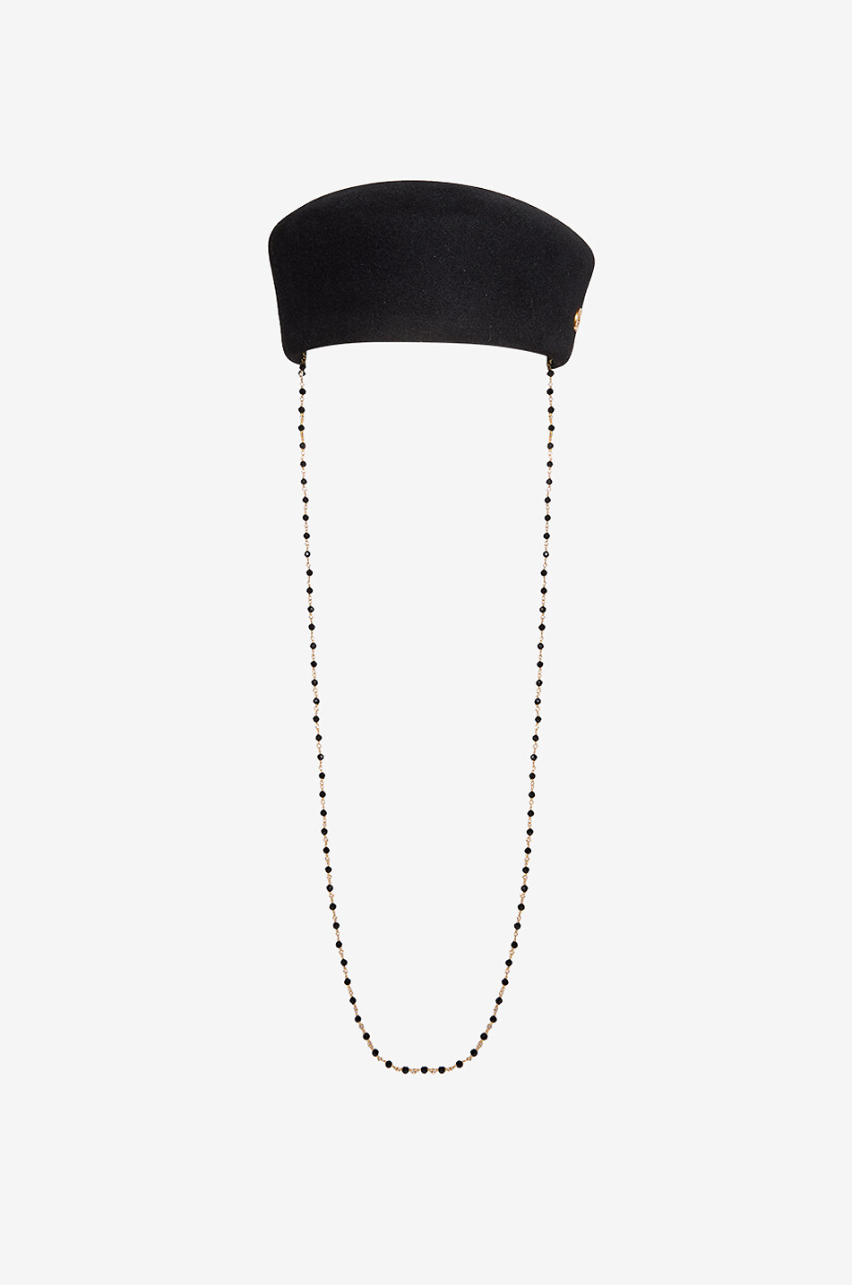 Chapeau ovale sans bord