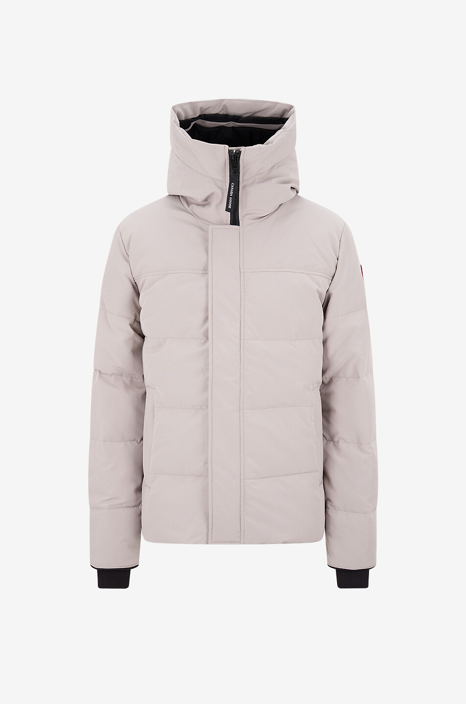 CANADA GOOSE Kurze technische Parka mit Stehkragen MacMillan Herren HELLGRAU 1