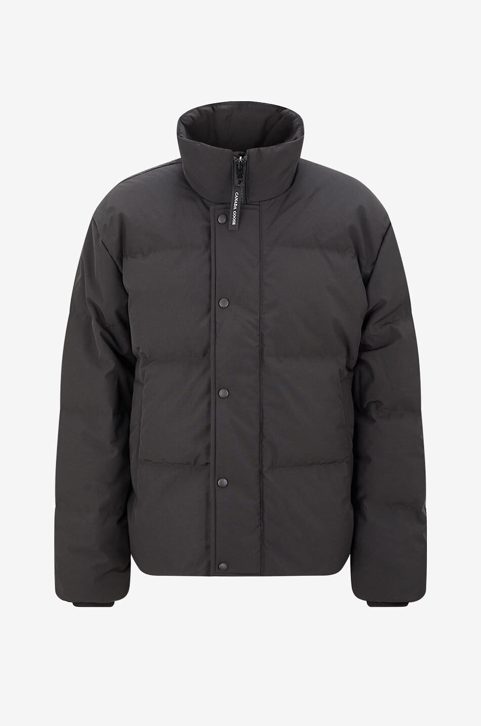 CANADA GOOSE Doudoune courte à col montant en tissu technique BayView Homme NOIR 1