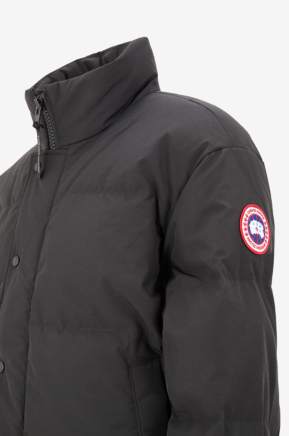 CANADA GOOSE Doudoune courte à col montant en tissu technique BayView Homme NOIR 3