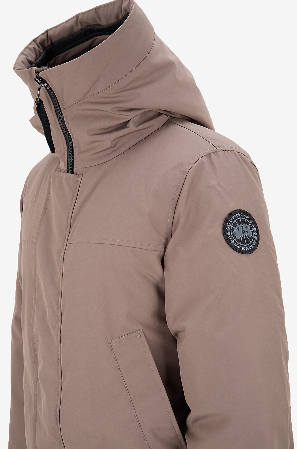 CANADA GOOSE Langford Black Label warm hooded parka Men GREY 3