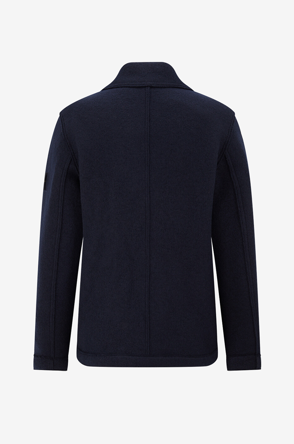 STONE ISLAND Zweireihiger Mantel aus Wolle Herren DUNKELBLAU 2