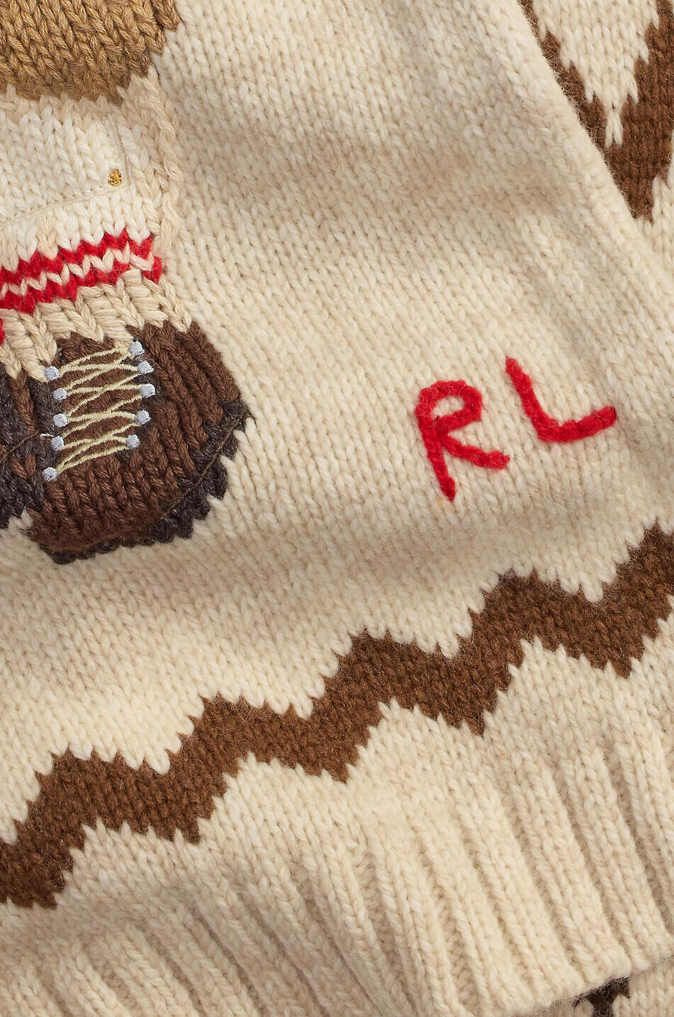 POLO RALPH LAUREN Rectangular jacquard patterned scarf Women MULTI COLOURED 3