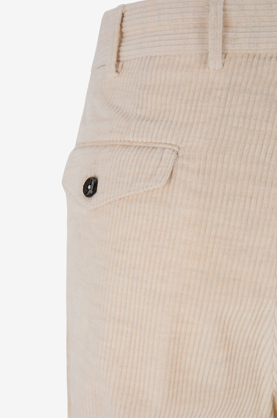 PT TORINO Straight corduroy trousers Men EGGSHELL 3