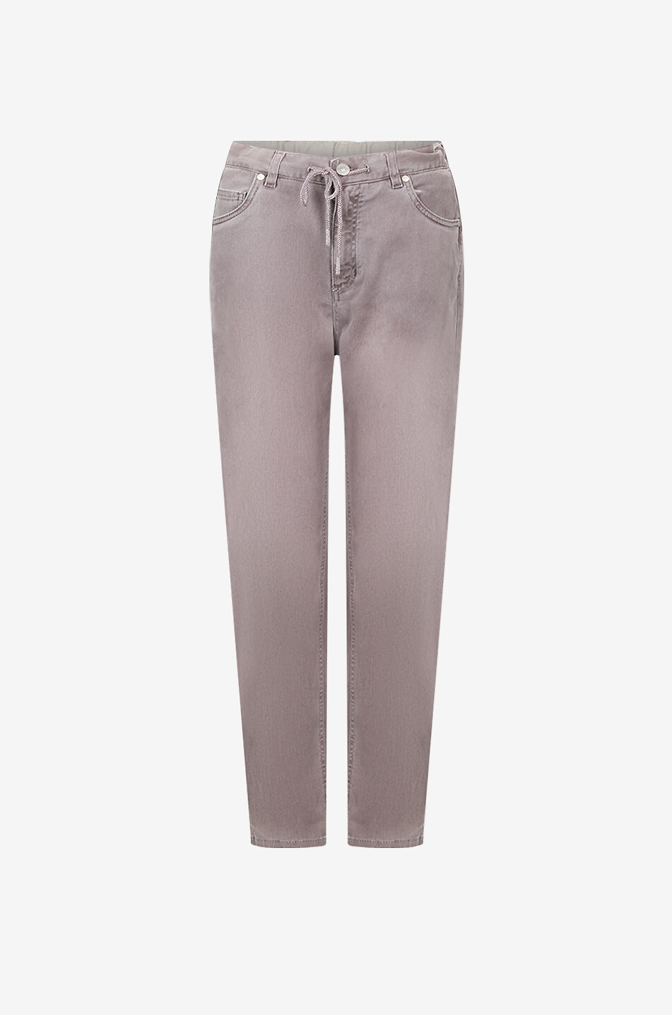 PANICALE Gerade Baumwollhose Use Ficelle Damen BRAUN 1