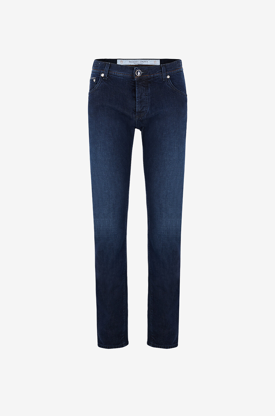 RICHARD J. BROWN Schlanke Denim-Jeans Tokio Herren MITTELBLAU 1