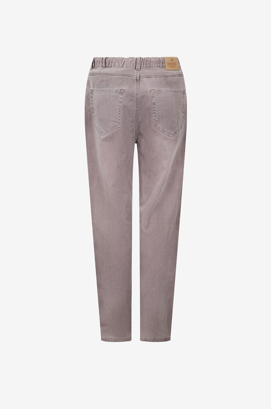 PANICALE Gerade Baumwollhose Use Ficelle Damen BRAUN 2