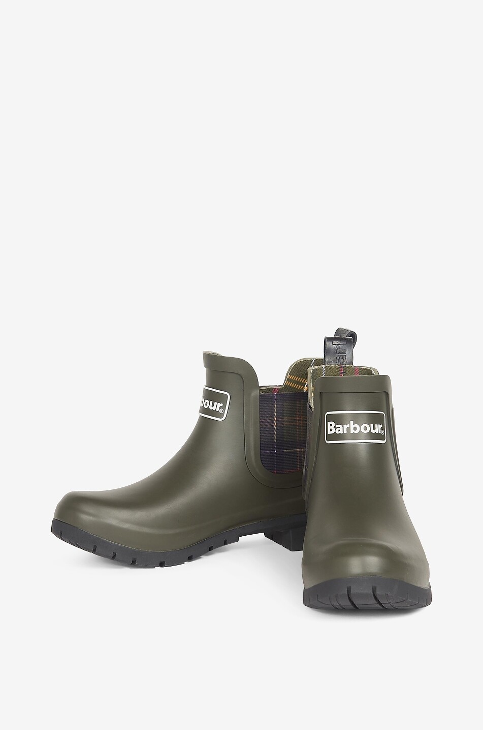 BARBOUR Kingham rubber ankle boots Women GREEN 2