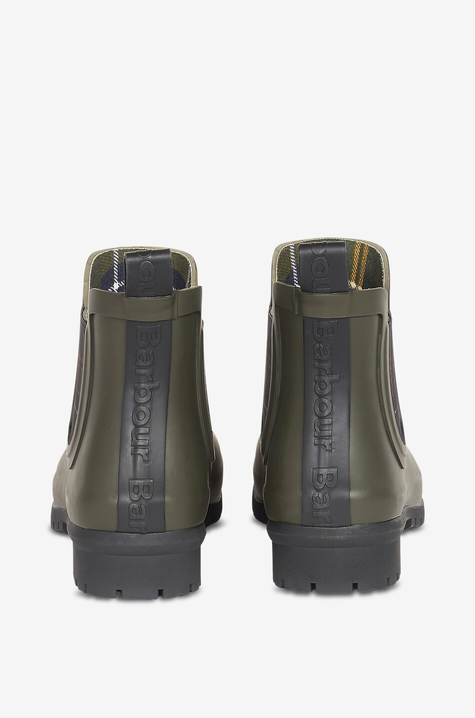 BARBOUR Kingham rubber ankle boots Women GREEN 4