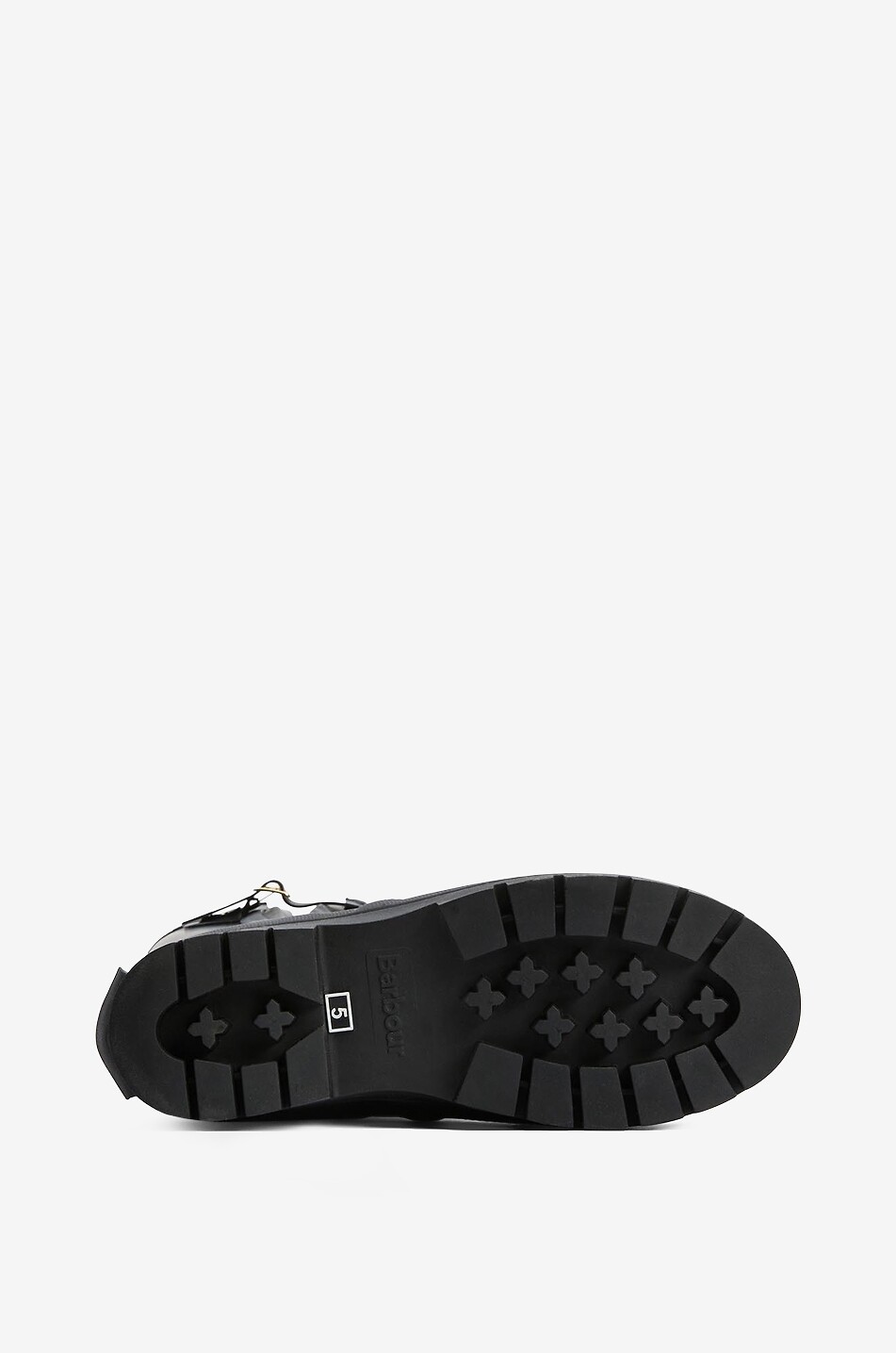 BARBOUR Bottes en caoutchouc à sangle et boucle Leighton Femme NOIR 7