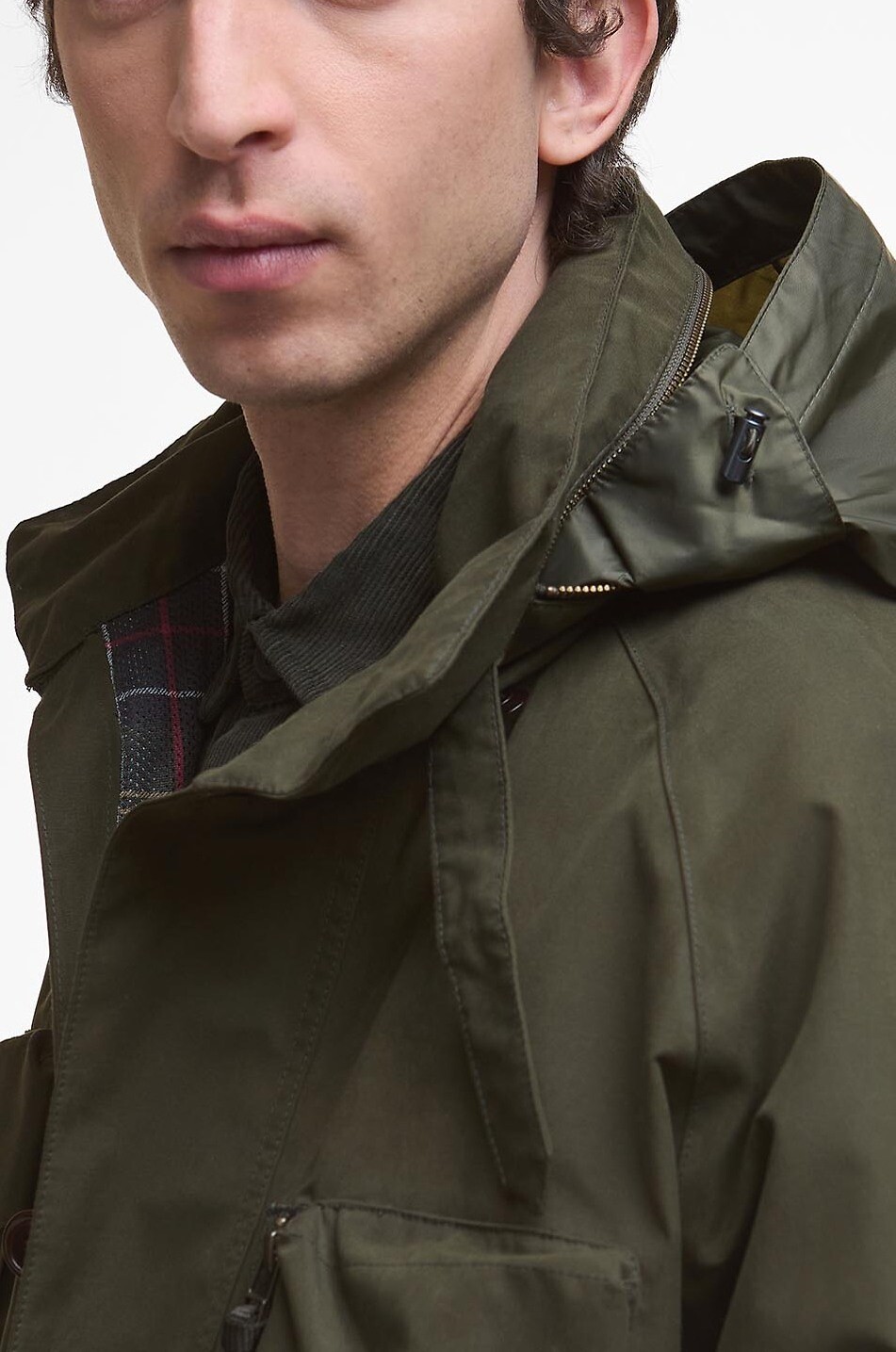 BARBOUR Westdale short waterproof jacket Men GREEN 5