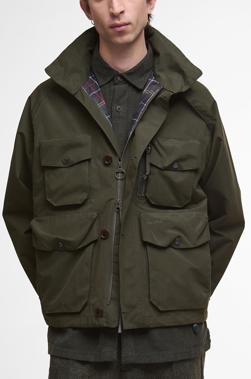 BARBOUR Westdale short waterproof jacket Men GREEN 6