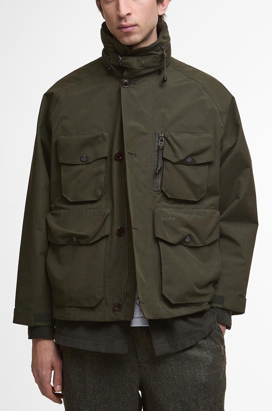 BARBOUR Westdale short waterproof jacket Men GREEN 7