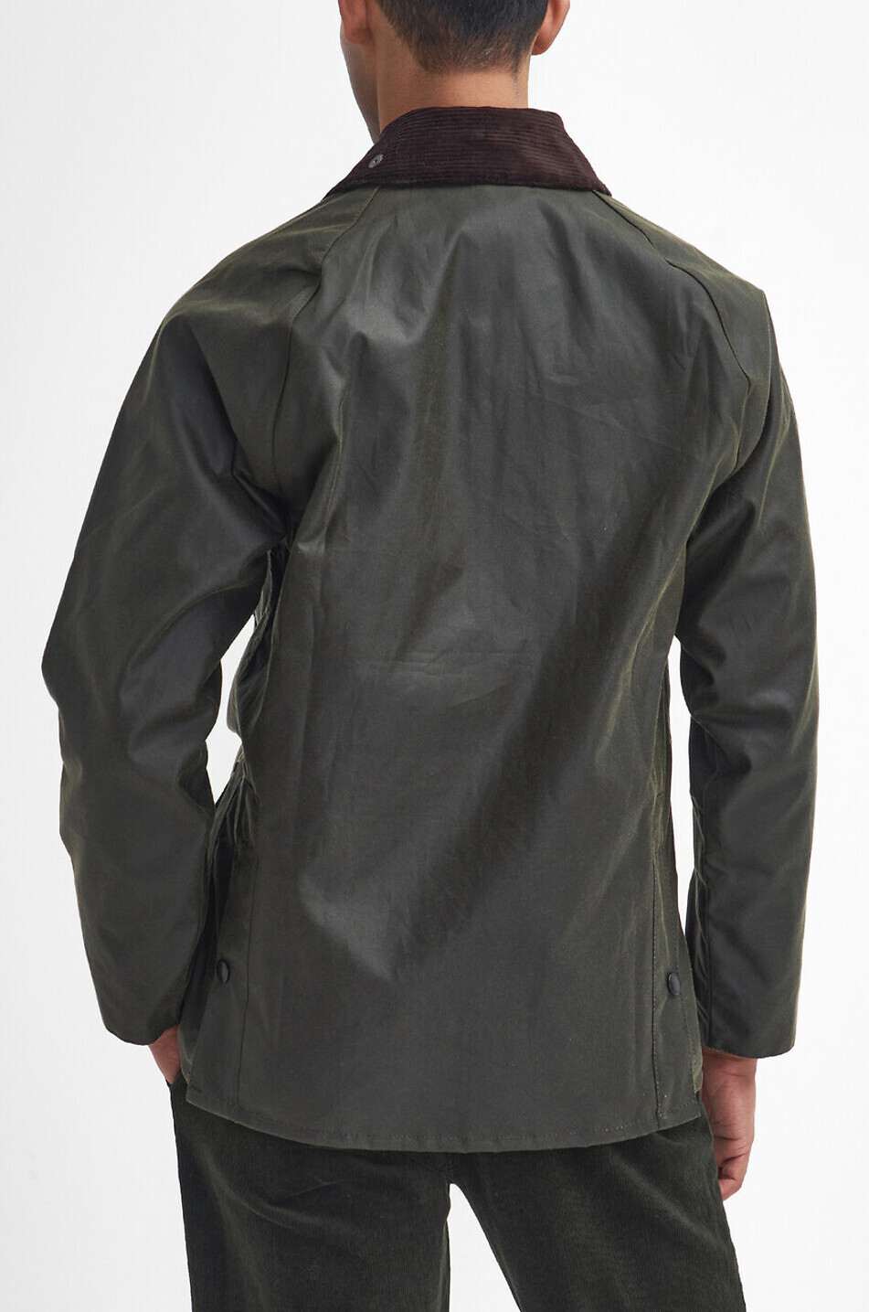 BARBOUR Wachstoffjacke Bedale im Parka-Stil Herren GRÜN 3