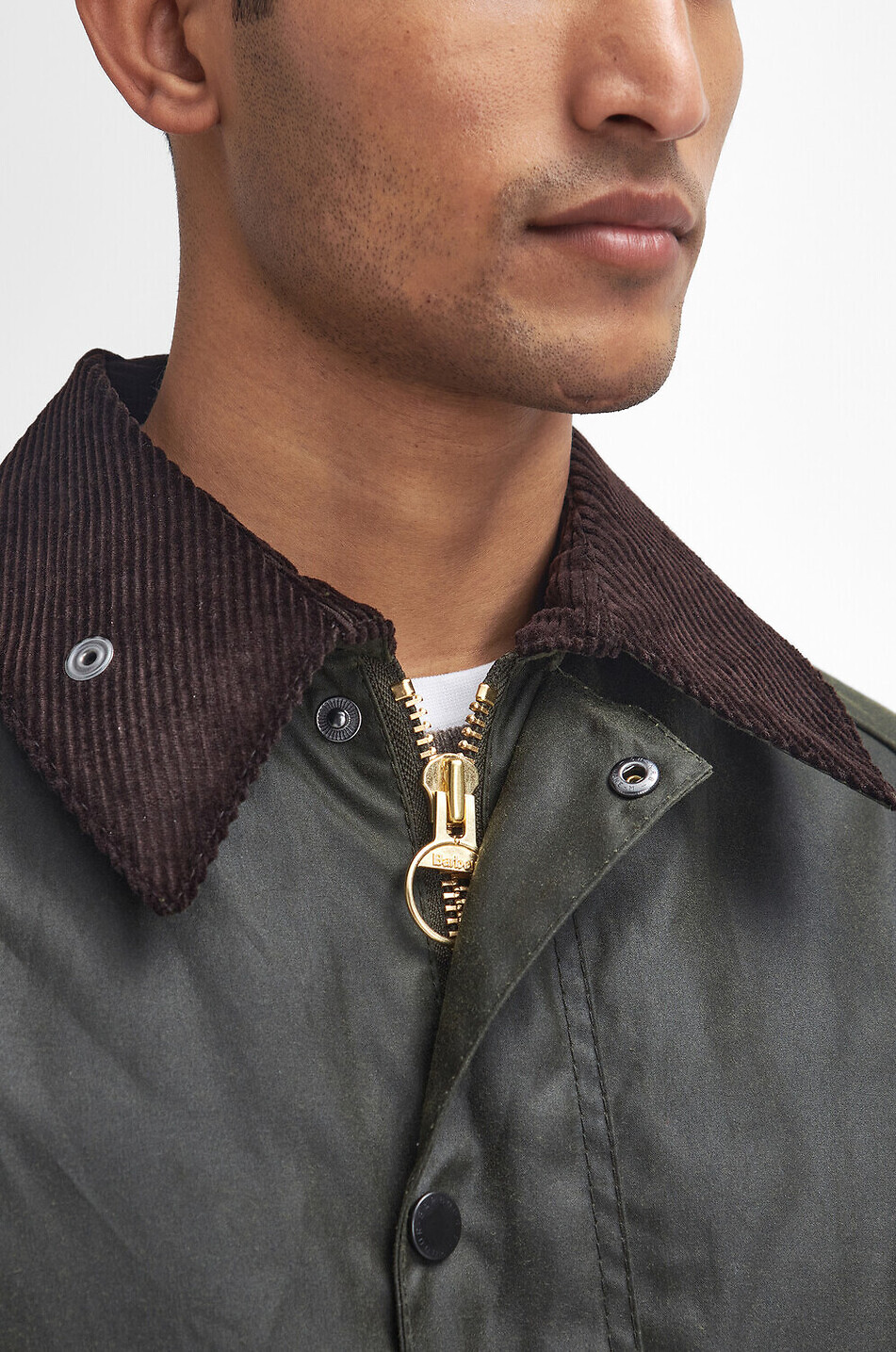 BARBOUR Wachstoffjacke Bedale im Parka-Stil Herren GRÜN 4