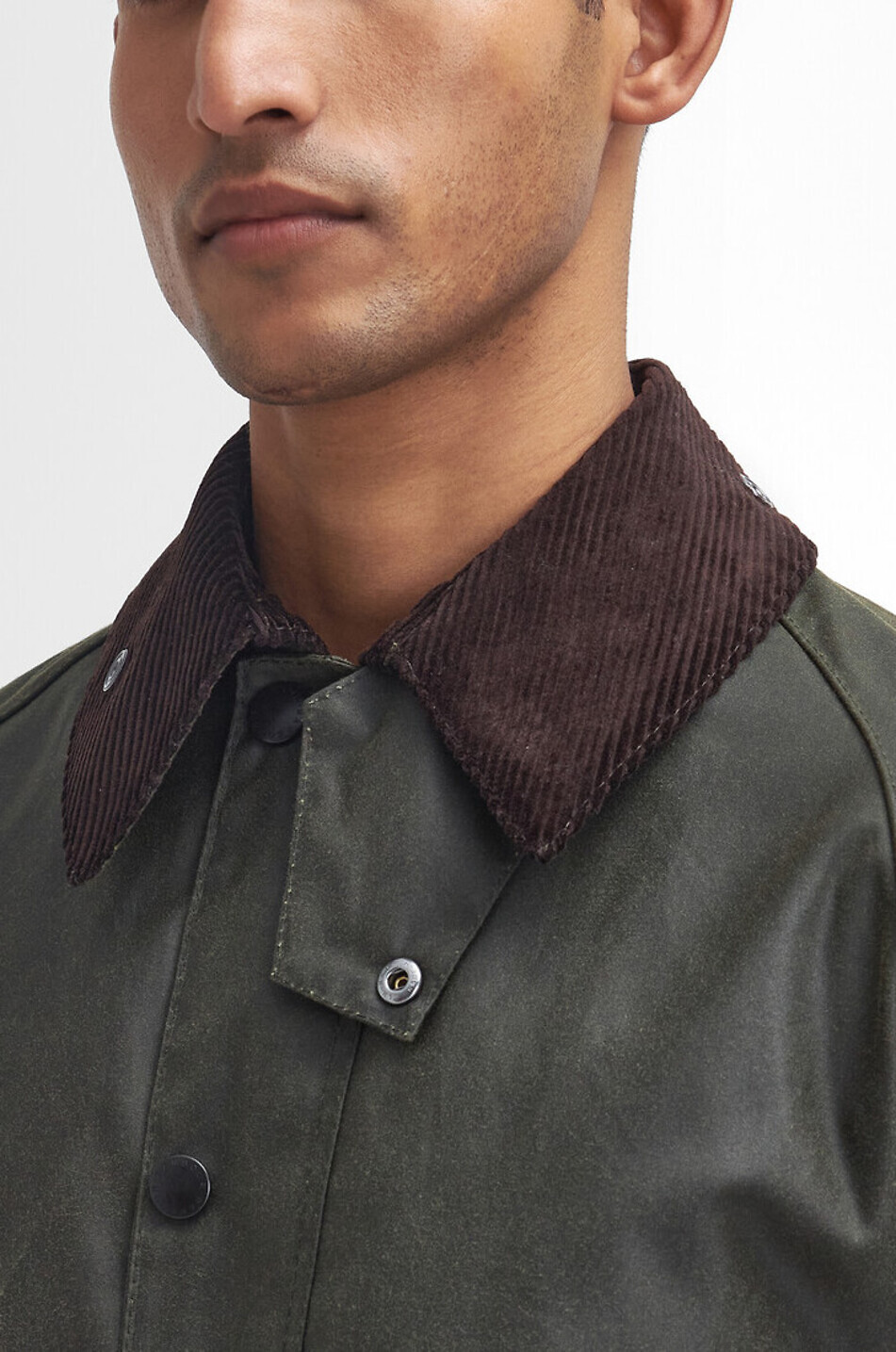 BARBOUR Wachstoffjacke Bedale im Parka-Stil Herren GRÜN 5