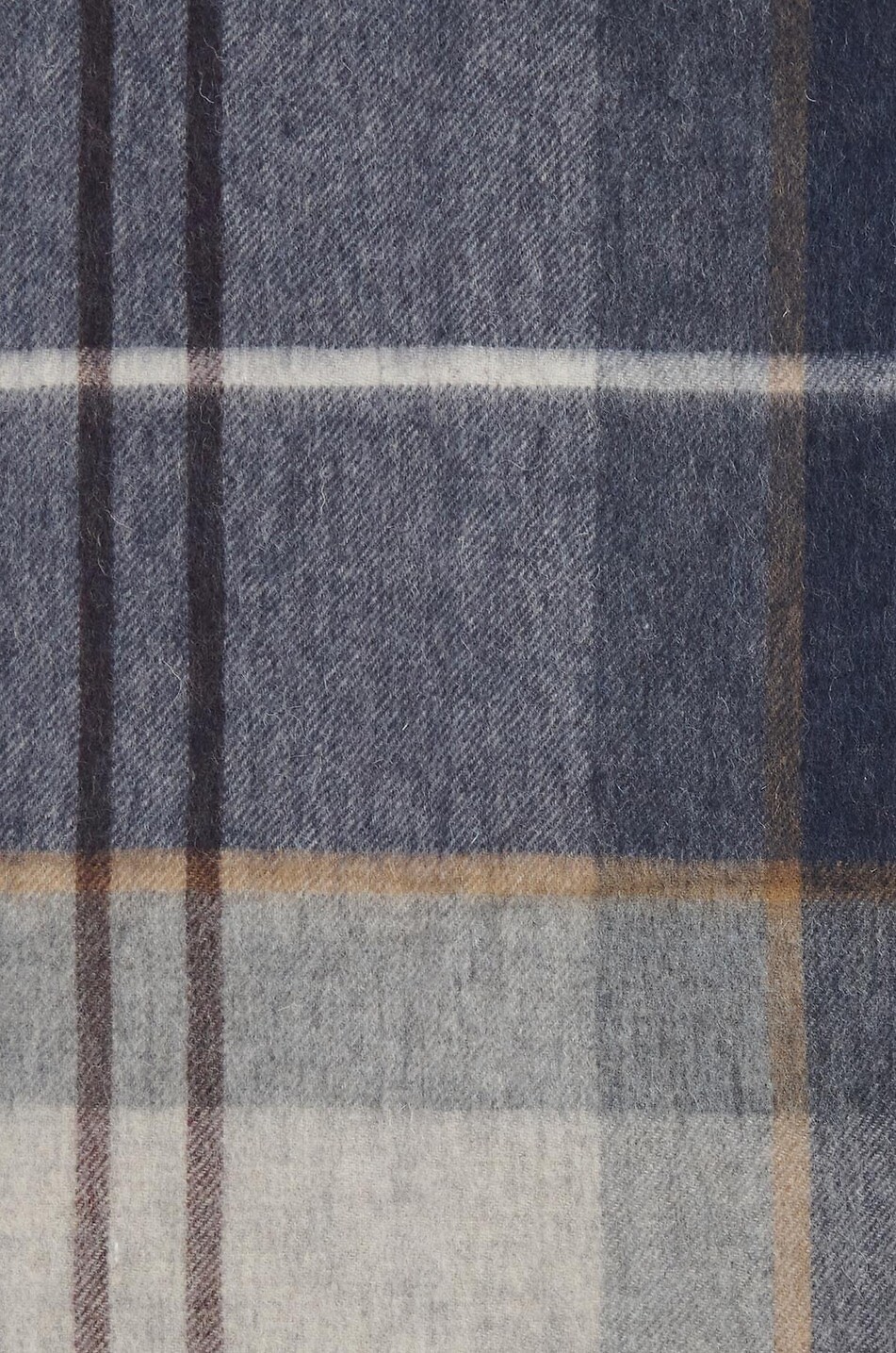 BARBOUR Écharpe rectangulaire en laine et cachemire tartan Carrbridge Homme MULTICOLORE 6