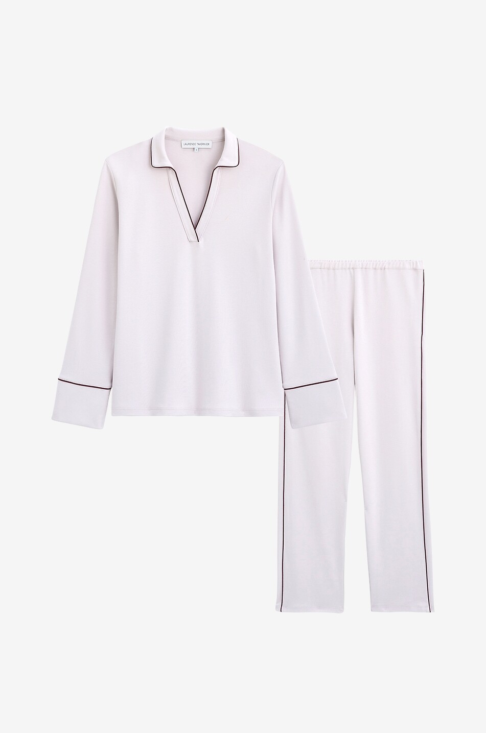 Paola polo collar pyjama set