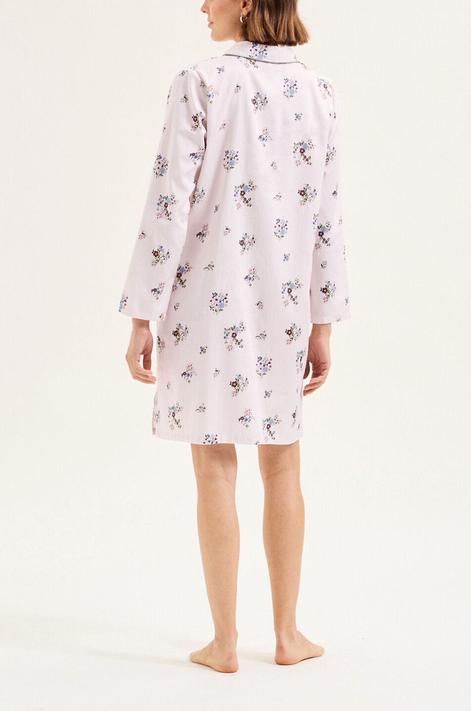 LAURENCE TAVERNIER Floral printed satin crepe nightdress Women MULTI COLOURED 3