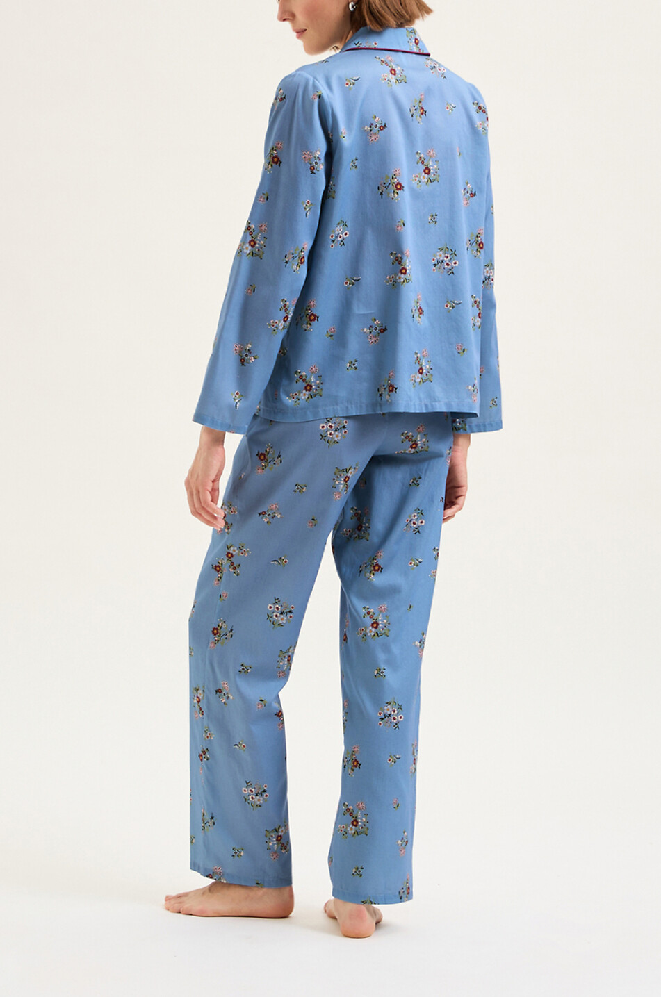 LAURENCE TAVERNIER Pearl floral print pyjama set Women BLUE 3