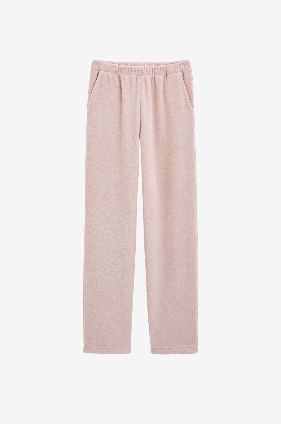 Pantalon droit en polaire Louna