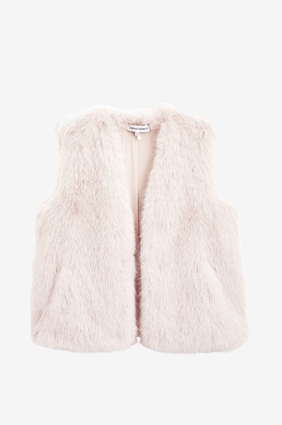 Gilet duveteux en fourrure synthétique Colette