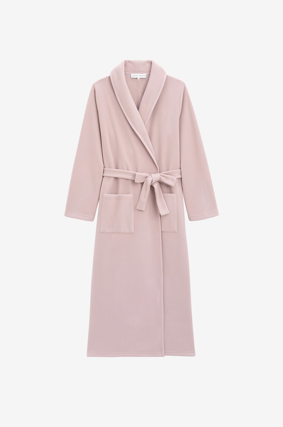 LAURENCE TAVERNIER Peignoir long en polaire Ninon Femme BEIGE 1