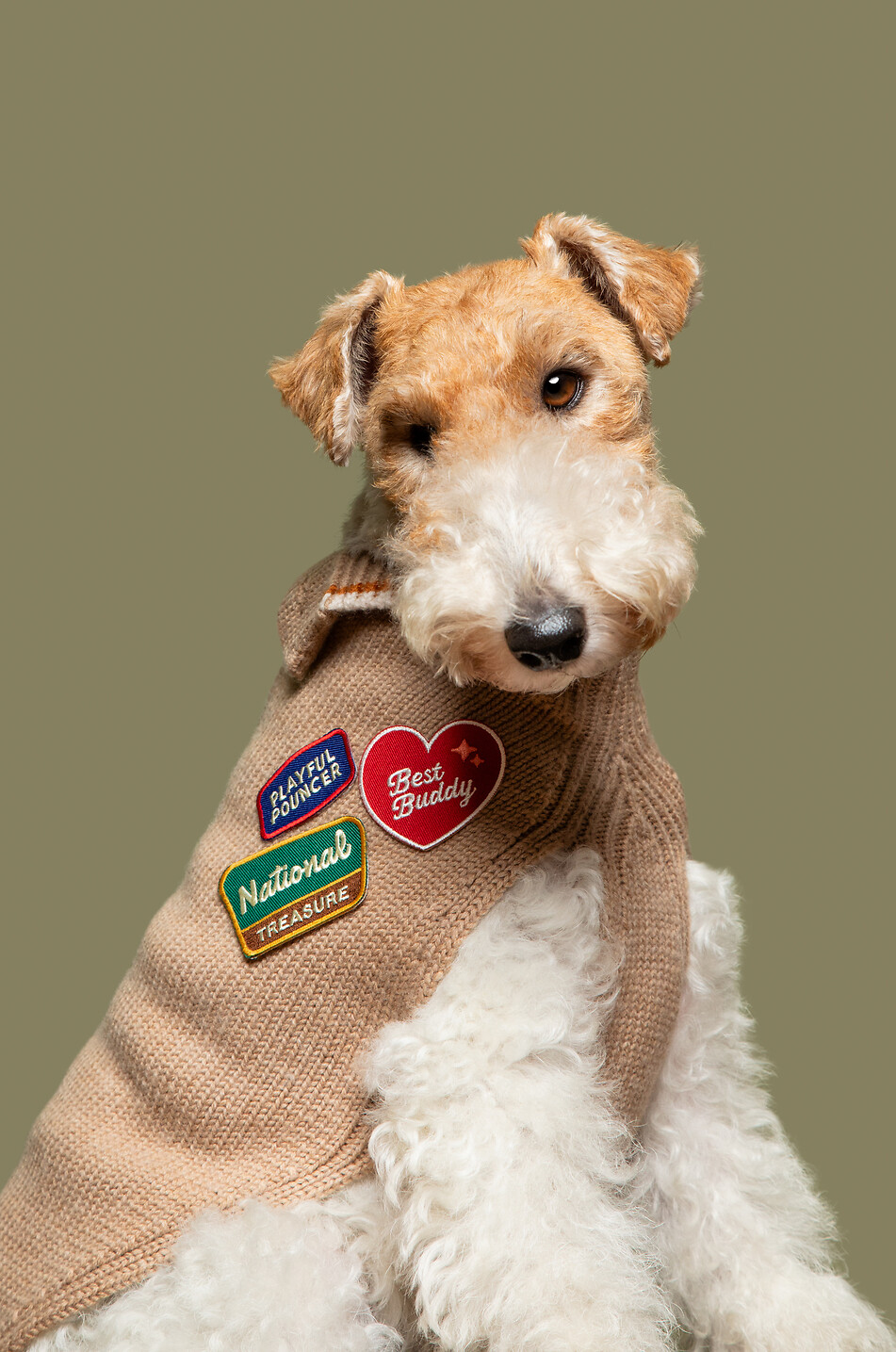 SCOUT'S HONOUR Écusson thermocollant forme cœur Best Buddy Maison MULTICOLORE 2