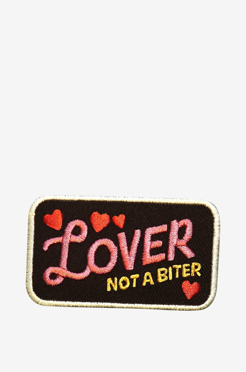 Dog Lover thermoadhesive rectangular patch