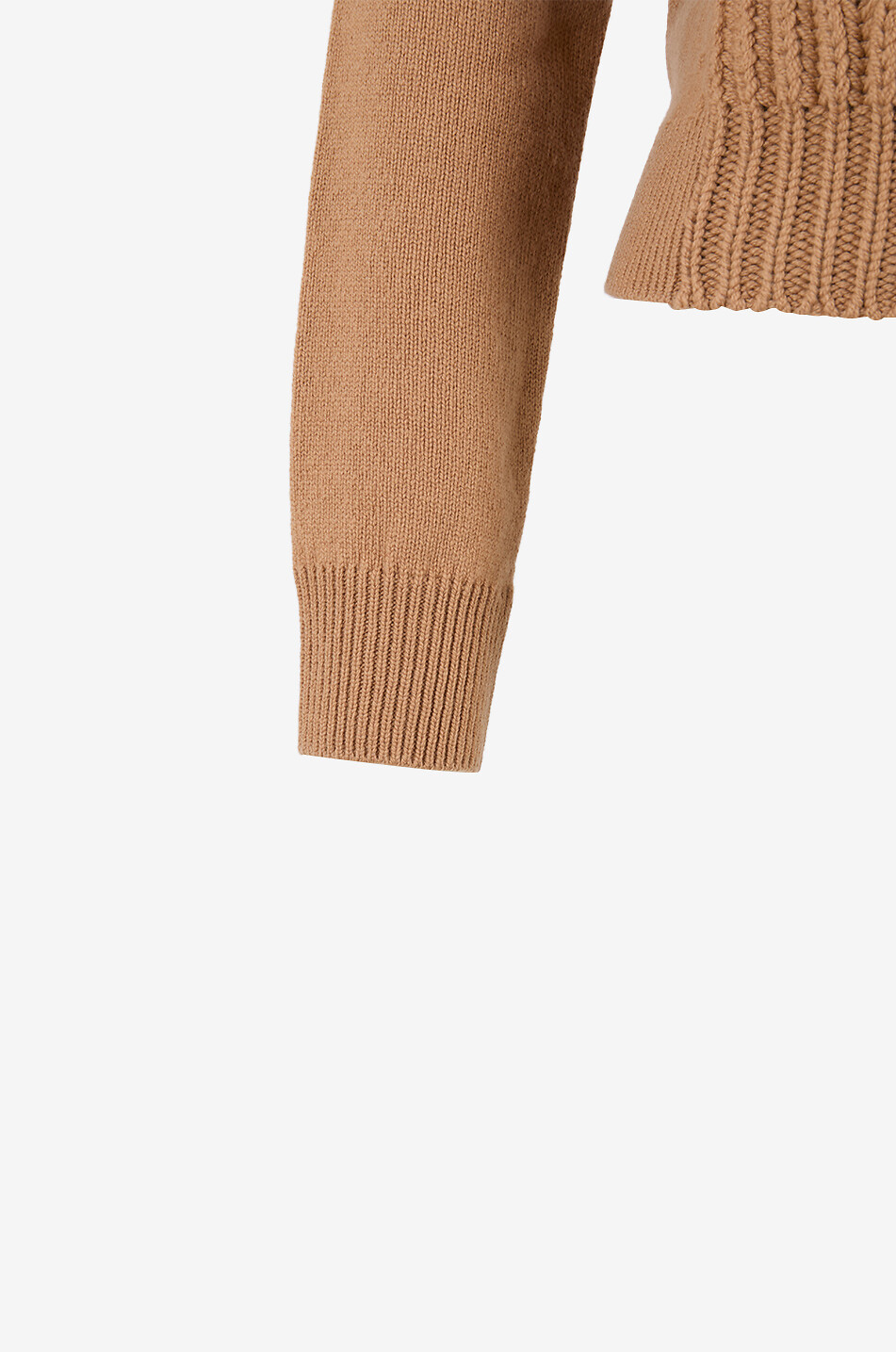 MONCLER Pull à col montant en maille DolceVita Femme BEIGE 3