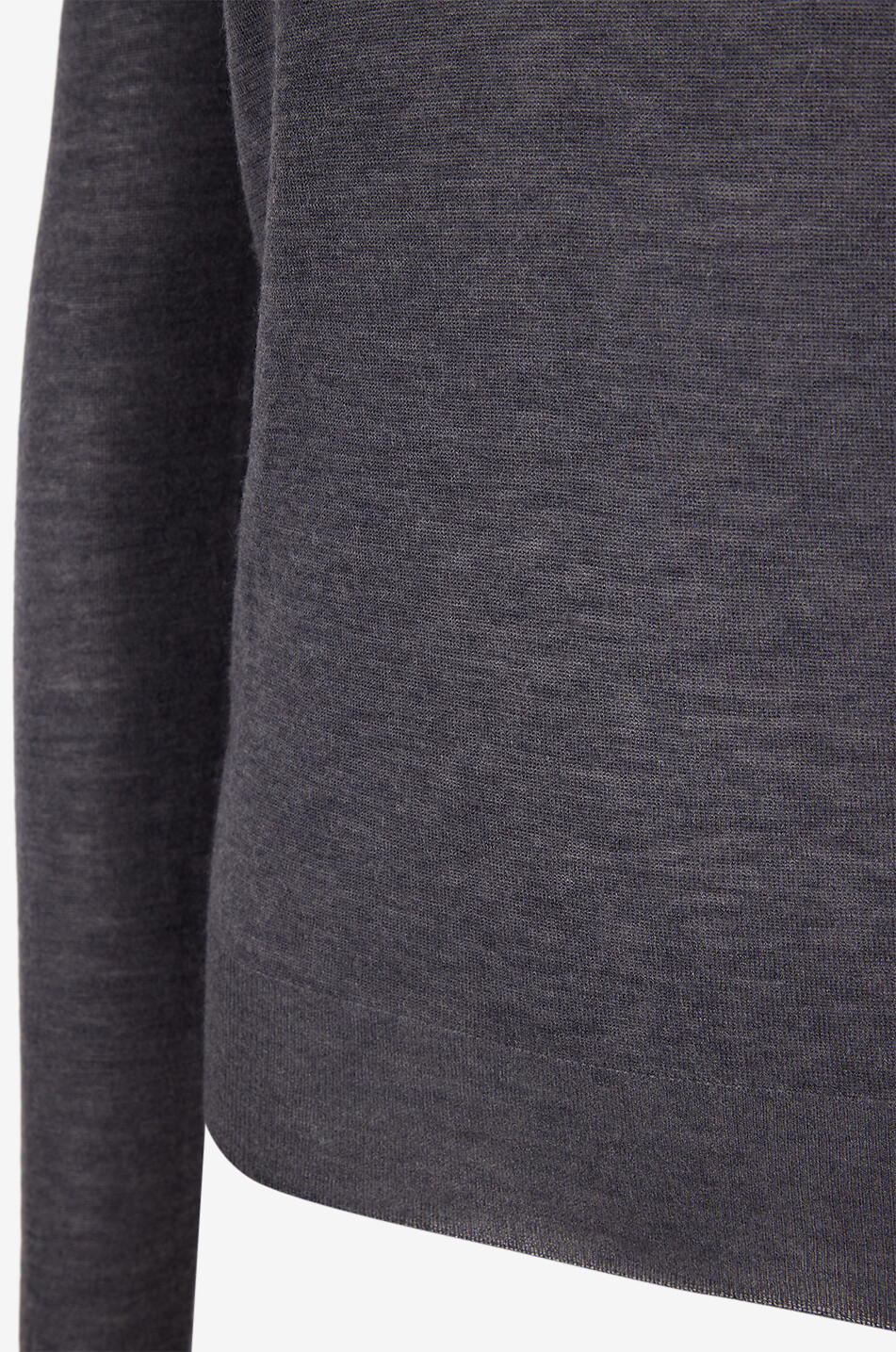 JOSEPH Cashair Pullover mit Rundhalsausschnitt aus edlem Jersey Damen DUNKELGRAU 3