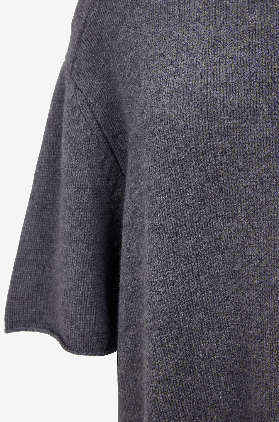 LISA YANG Pull à col rond en maille Elvina Femme GRIS FONCÉ 3