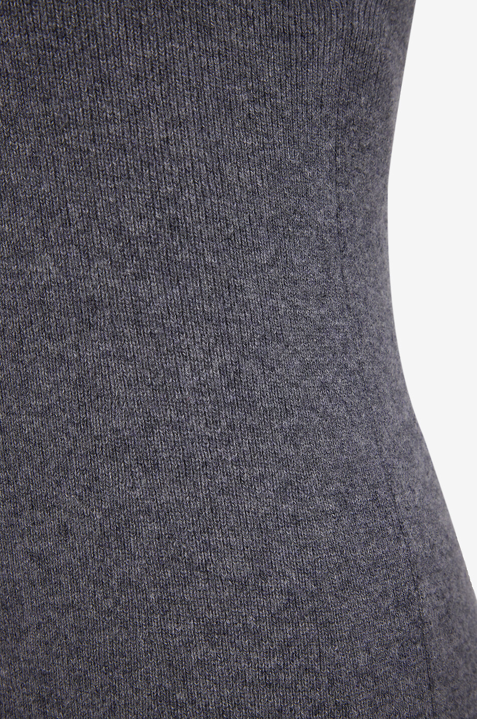 LISA YANG Patricia sleeveless mid-length knit dress Women DARK GREY 3