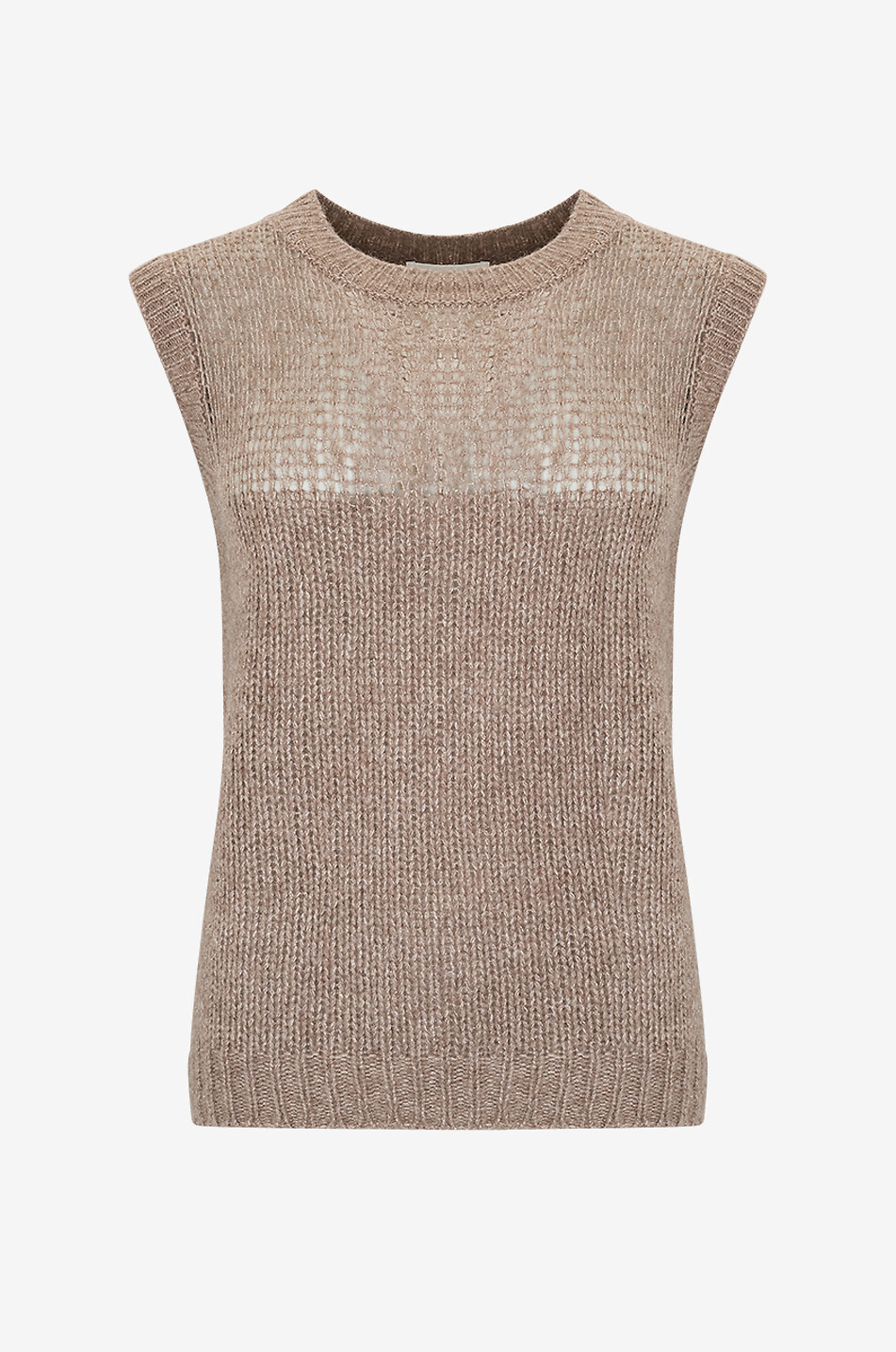 Top sans manches en maille Darcia
