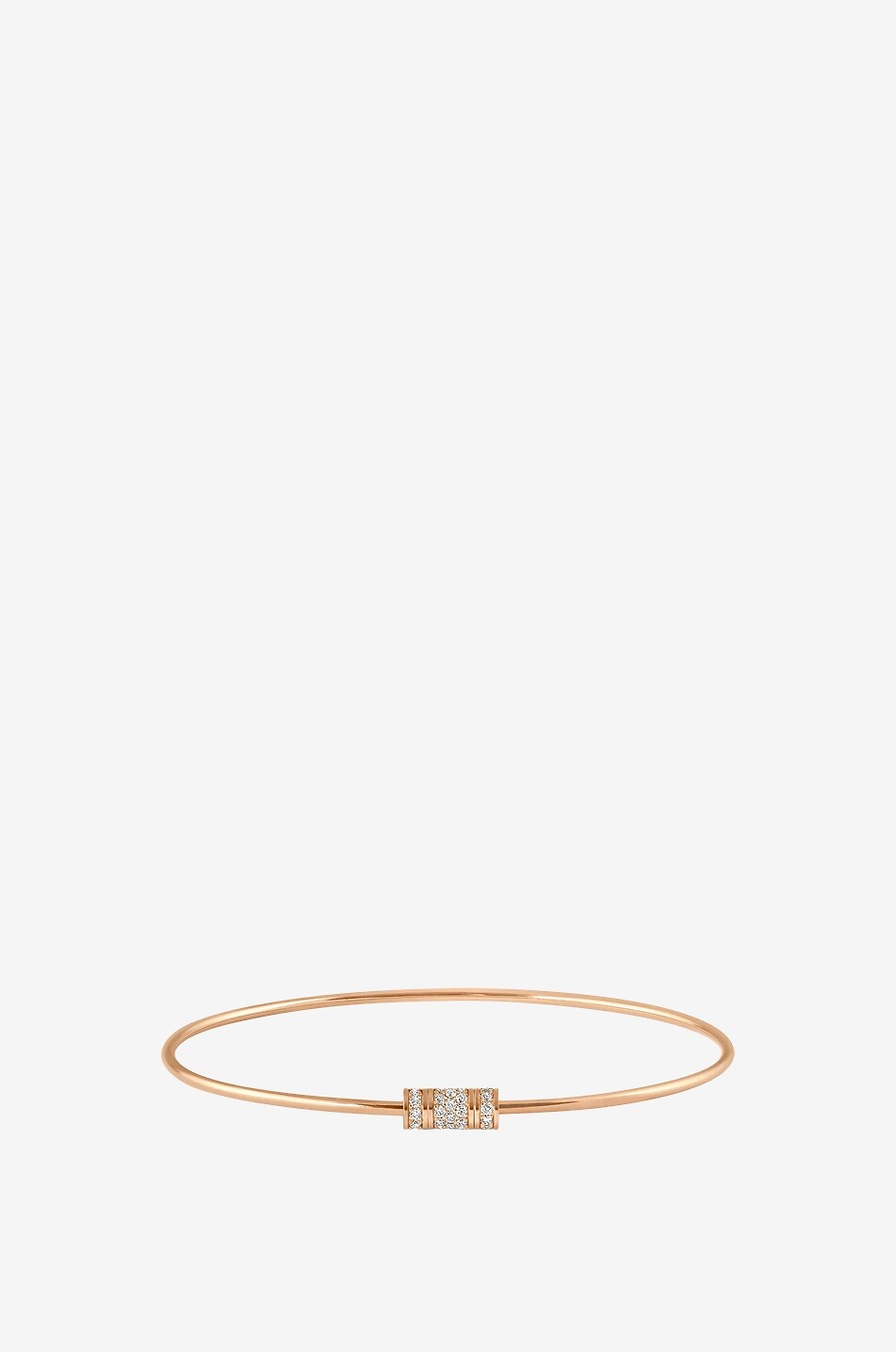 VANRYCKE Armreif aus Roségold und Diamanten Le Fil de la Vie Damen ROSA 1