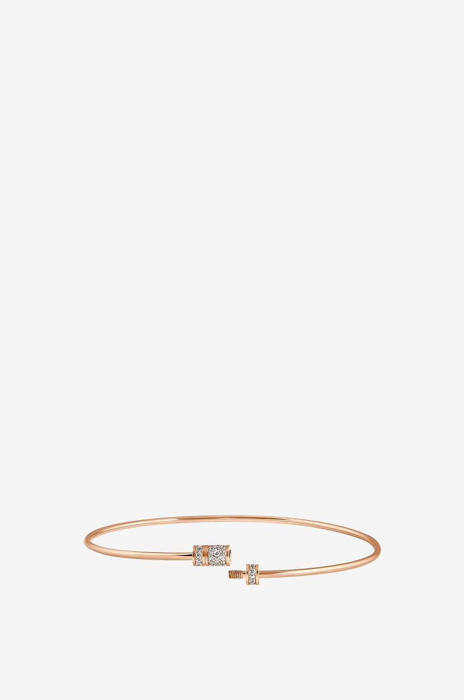 VANRYCKE Armreif aus Roségold und Diamanten Le Fil de la Vie Damen ROSA 2