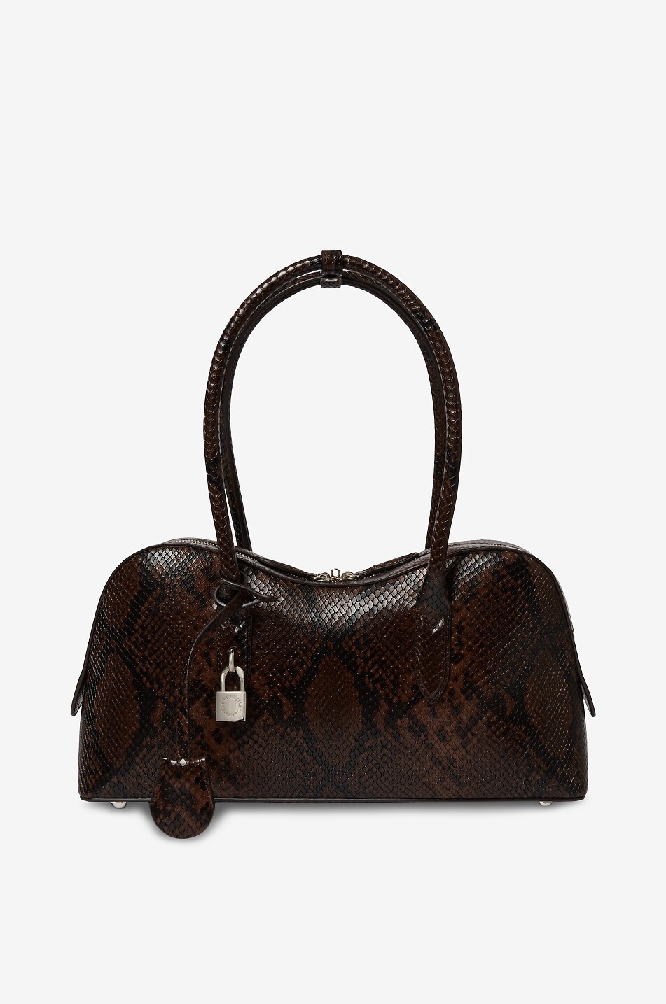 Ryder faux leather snakeskin handbag
