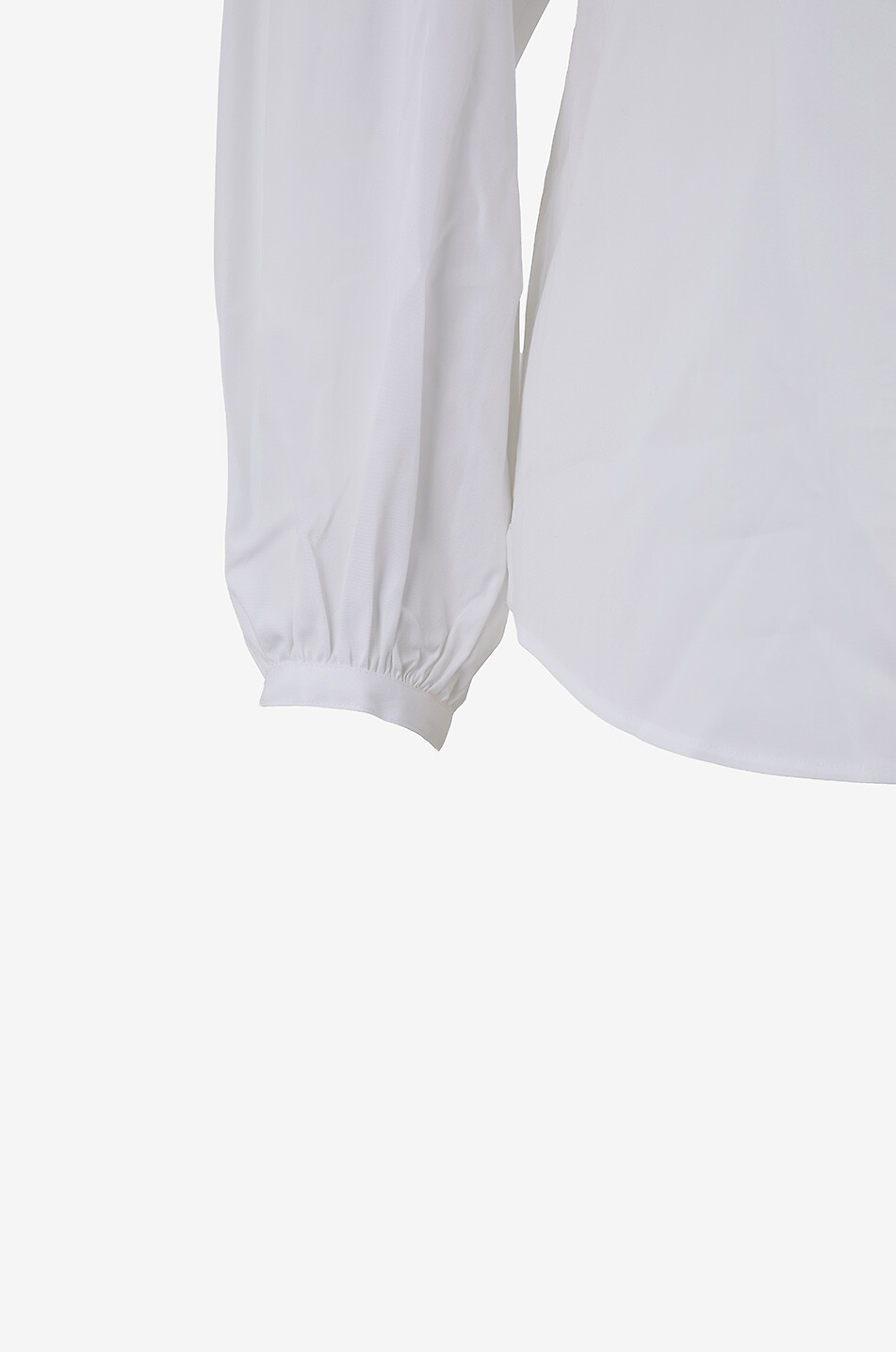 BOURRIENNE PARIS X Chemise en popeline à col mao manches bouffantes Poetesse Femme BLANC 9