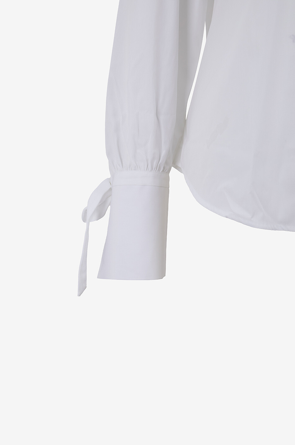 BOURRIENNE PARIS X Popeline V-Ausschnitt Bluse Diva Damen WEISS 6